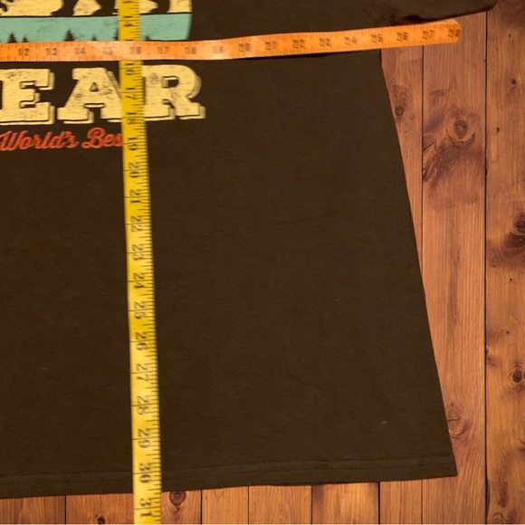 Fathers Day Worlds Greatest Papa Dad Bear Logo Shirt Celebration Gift Cub Daddy - Picture 5 of 7